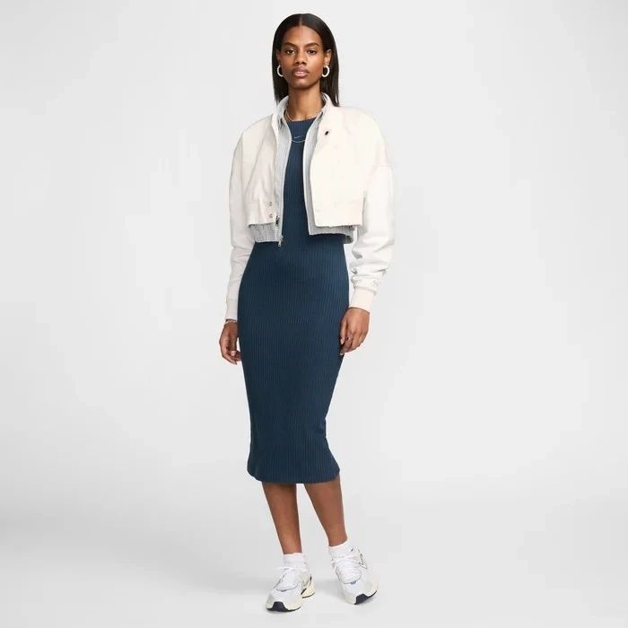 Платье женское NIKE SPORTSWEAR CHILL KNIT BLUE (синий) FN3679-478 FN3679-478 XS фото