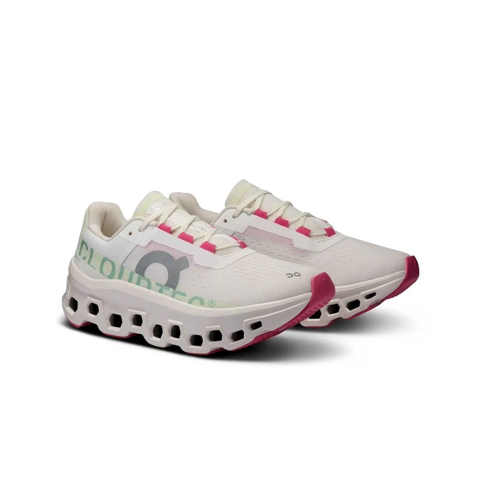 Кросівки жіночі On Running Cloudmonster (White/Lima) 61.97725 61.97725 40.5 фото