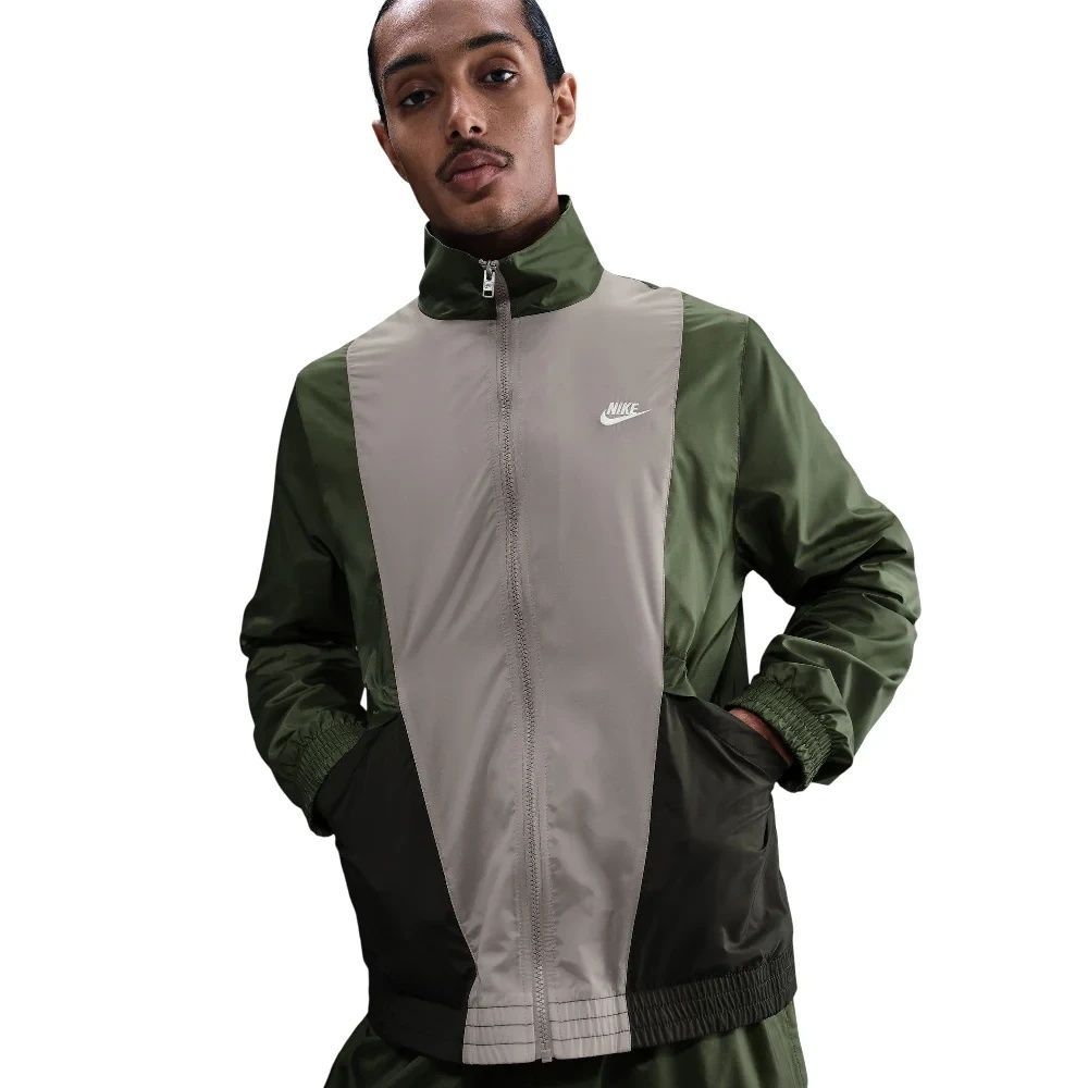Костюм мужской Nike M NK CLUB WVN TRK SUIT Хаки HJ1985-222 HJ1985-222 S фото