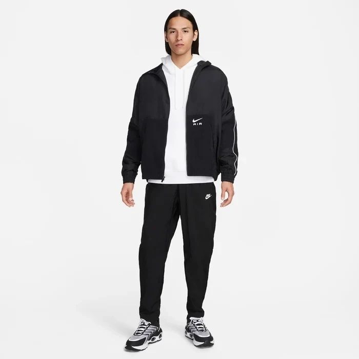 Куртка мужская черная ветровка Nike Air Black FN7687-010 FN7687-010  L фото
