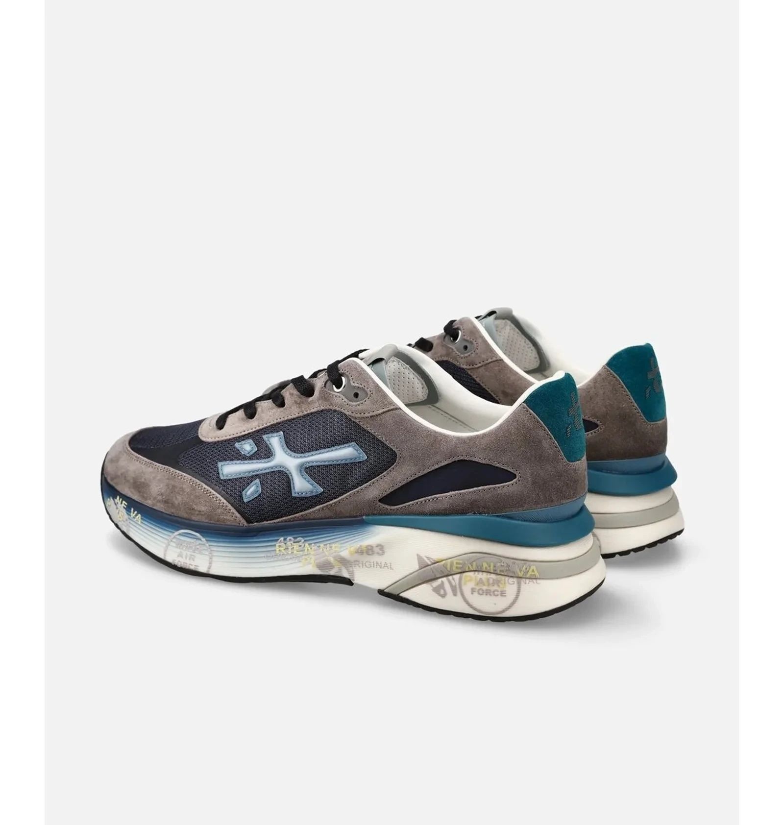 Кросівки чоловічі Premiata Moerun Grey/Blue MOERUN Var.7772 Var.7772 40 фото