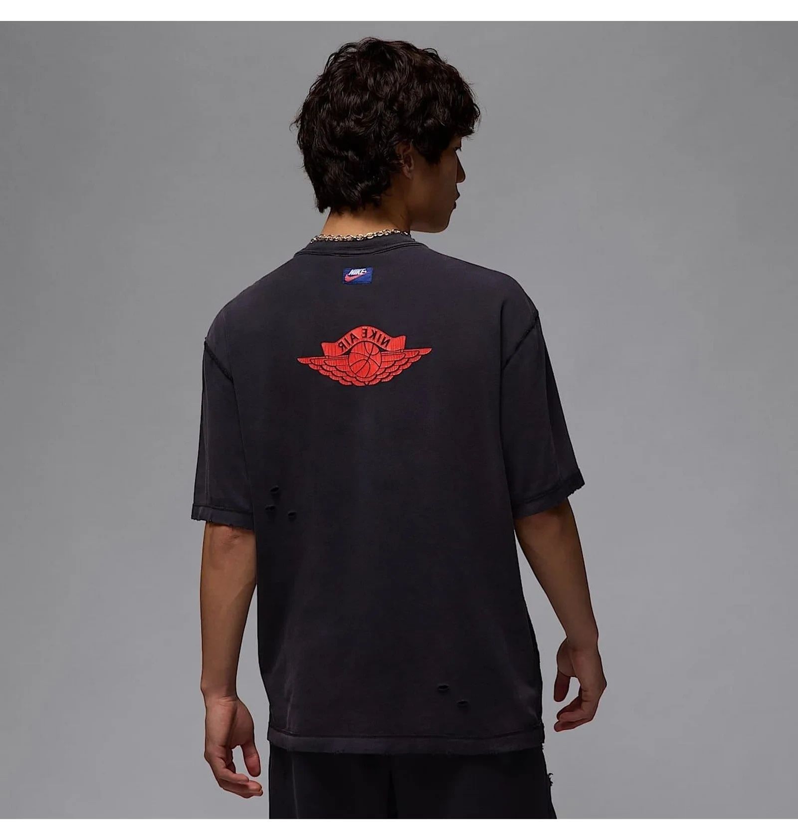 Мужская футболка Air Jordan Rare Air T-Shirt Black IB3130-010 IB3130-010 XS фото