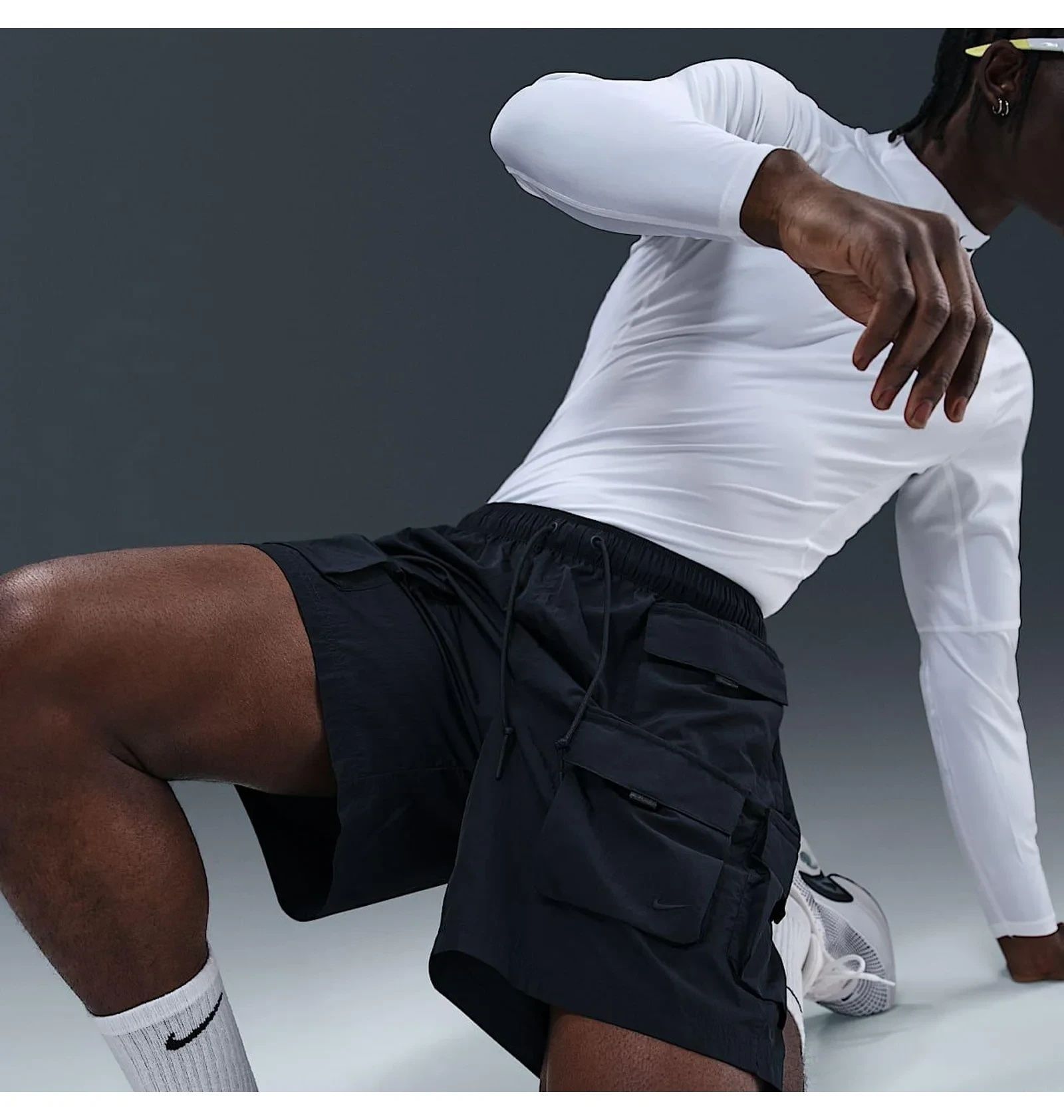 Шорти чоловічі Nike Tech Black HJ0677-010 HJ0677-010 XXL фото