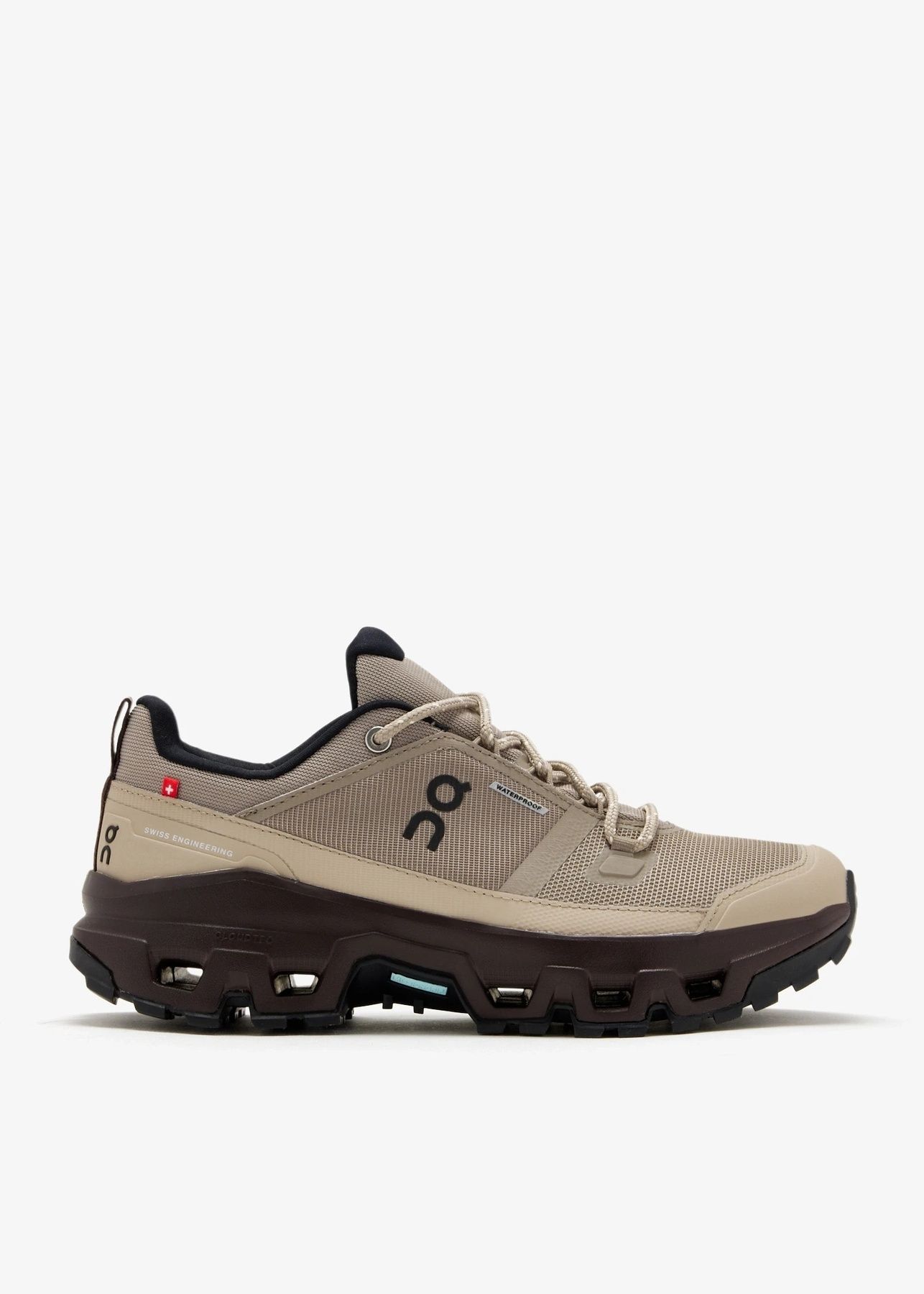 Женские кроссовки On Running Cloudrock Low Waterproof Cinder / Ox 3WF10144832 3WF10144832 38 фото