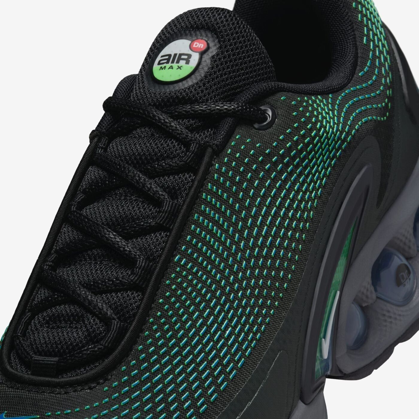 Кросівки чоловічі NIKE AIR MAX DN GREEN/BLACK DV3337-010 DV3337-010 40.5 фото