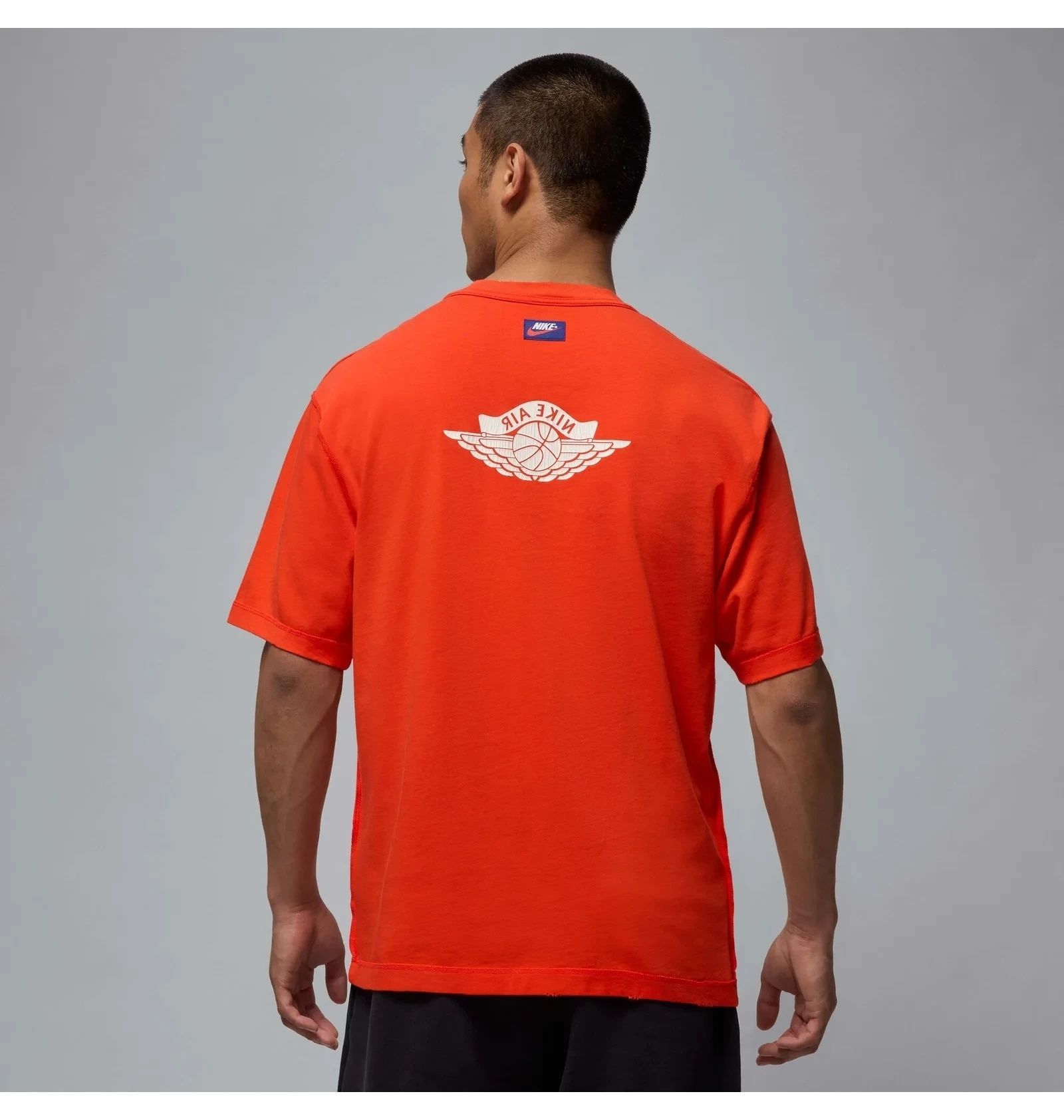 Мужская футболка Air Jordan Rare Air Wsh 85 Ss Crew Red IB3130-673 IB3130-673 S фото
