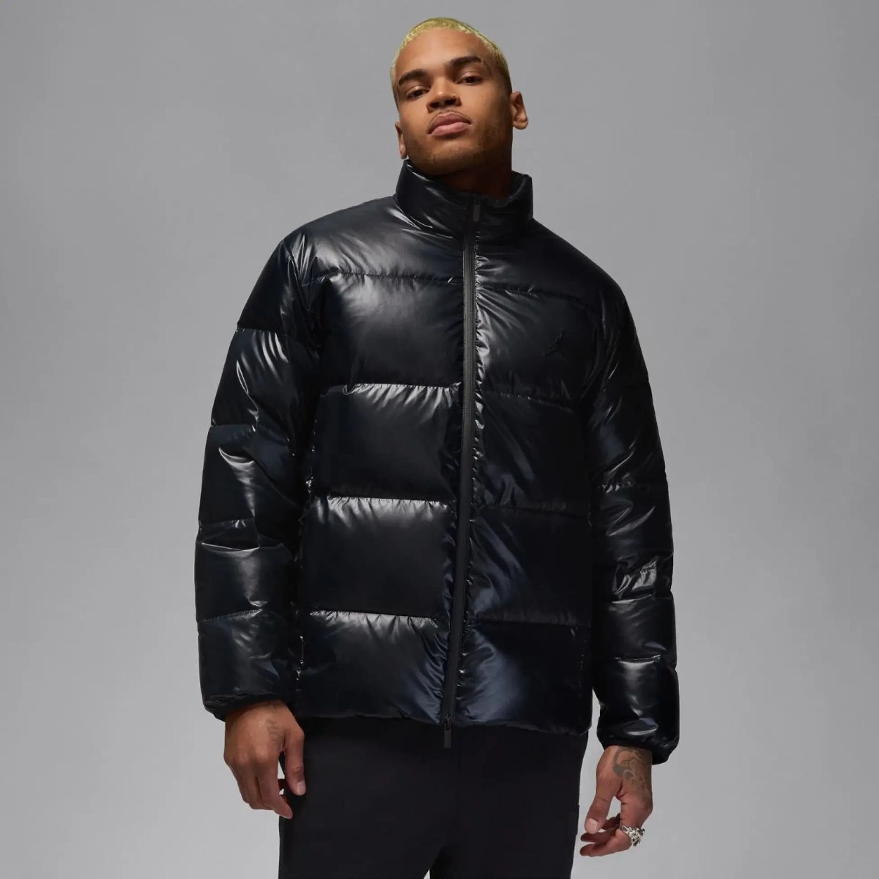 Куртка пуховик мужской черный Nike J Flight Down Puffer FV7271-010 FV7271-010 S фото