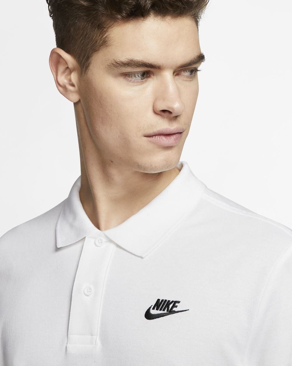 Футболка чоловіча Поло біла NIKE POLO PQ MATCHUP WHITE 909746-100 909746-100 L фото