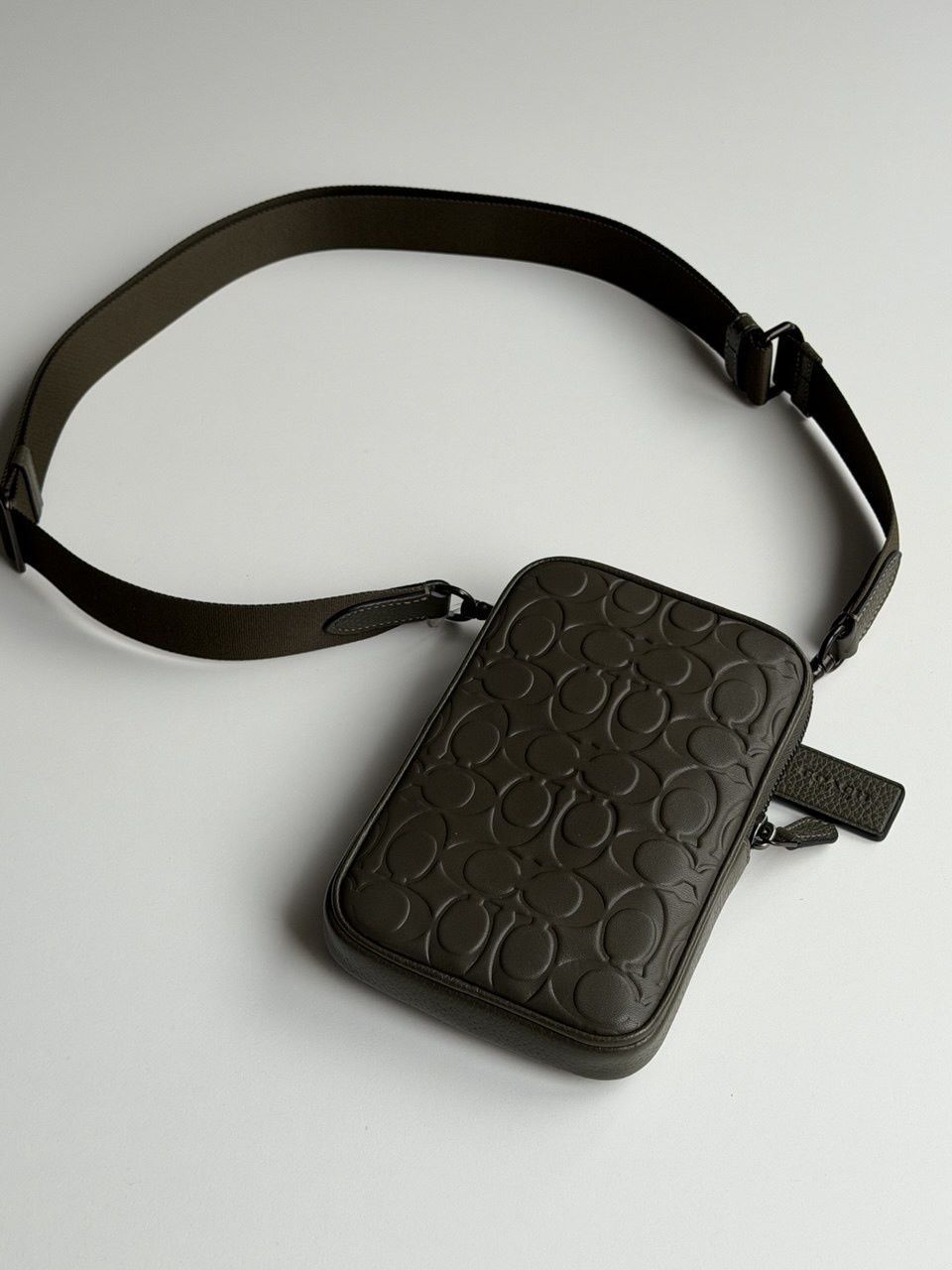 Сумка унисекс COACH Aden Crossbody Bag In Signature Leather art. CAJ37 CAJ37 фото