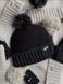 Шапка жіноча Nike Beanie Black/Grey DO8199-010 DO8199-010 фото 2