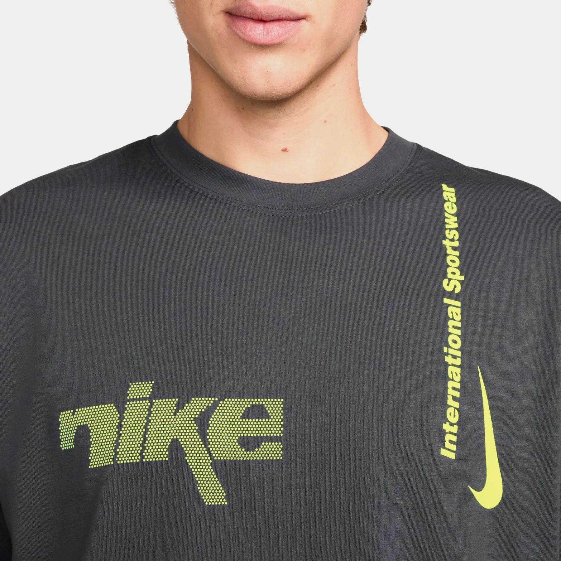 Мужская футболка NIKE U NSW TEE M90 SWOOSH SPORT HQ9262-060 HQ9262-060 XS фото