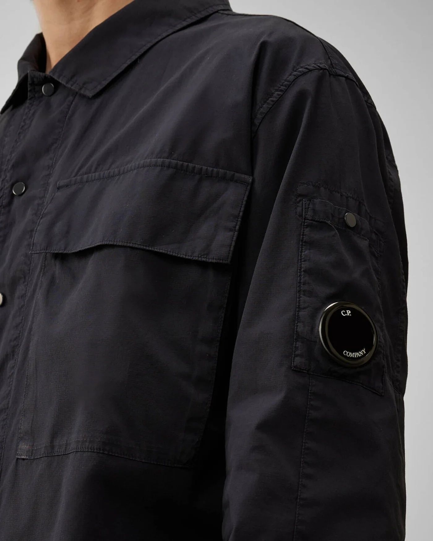 Чоловічий овершот C.P. Company Lens Overshirt 18CMOS237A-005691G 18CMOS237A-005691G M фото
